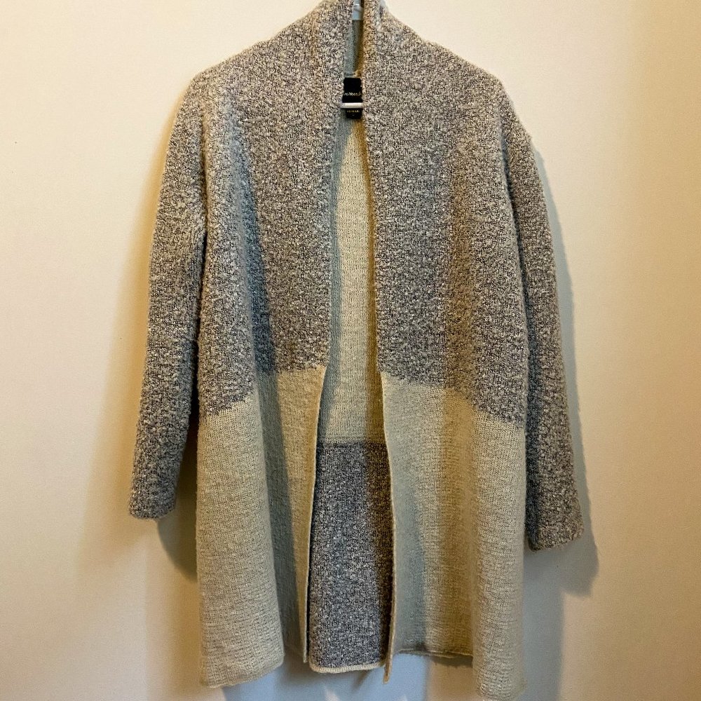 Love Marks Color Block Cardigan